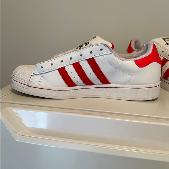 Adidas Superstar Laceless men’s 10 - Picture 6 of 16